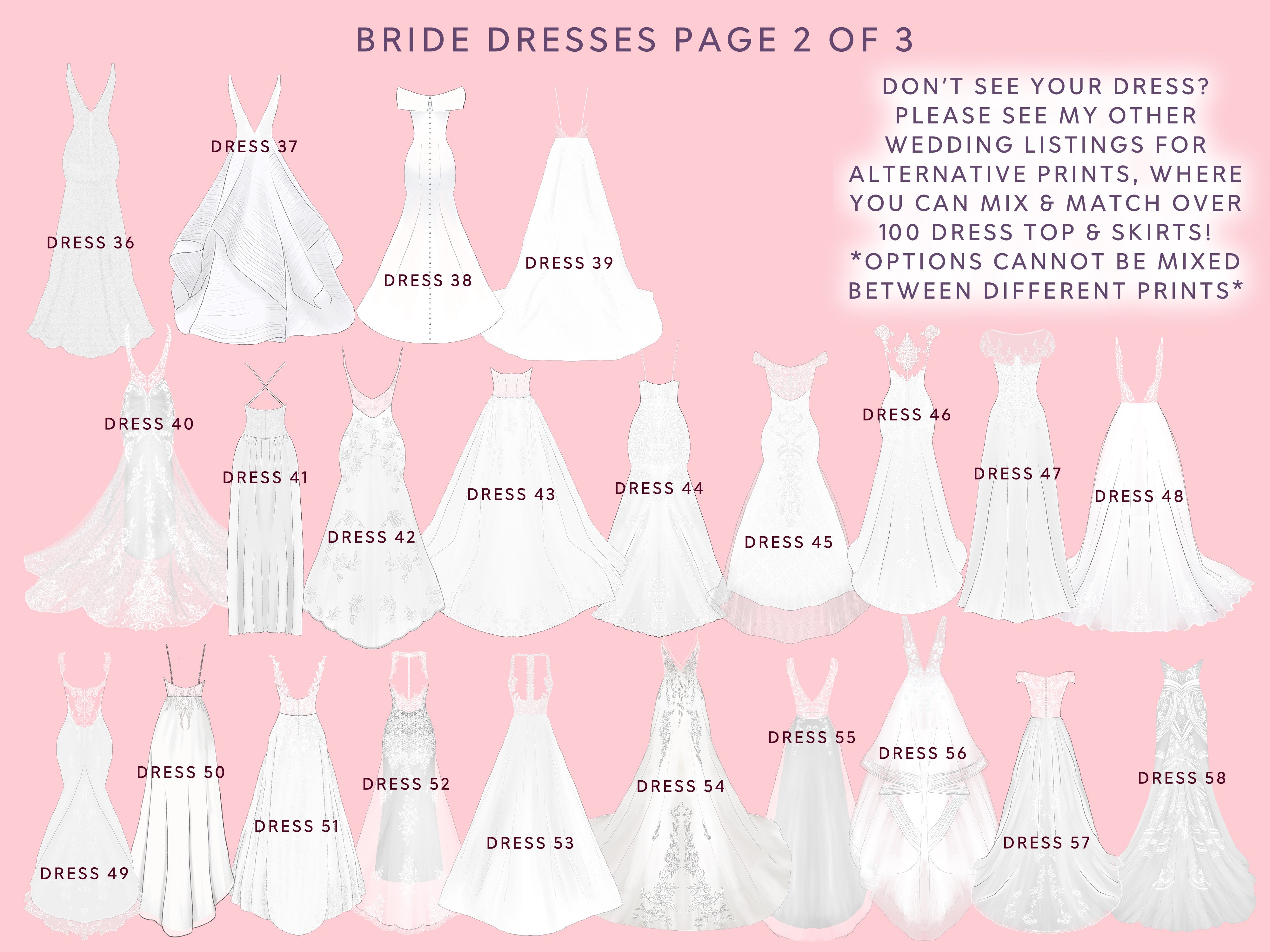 Personalised Maid Of Honour Or Bridesmaid Wedding Print