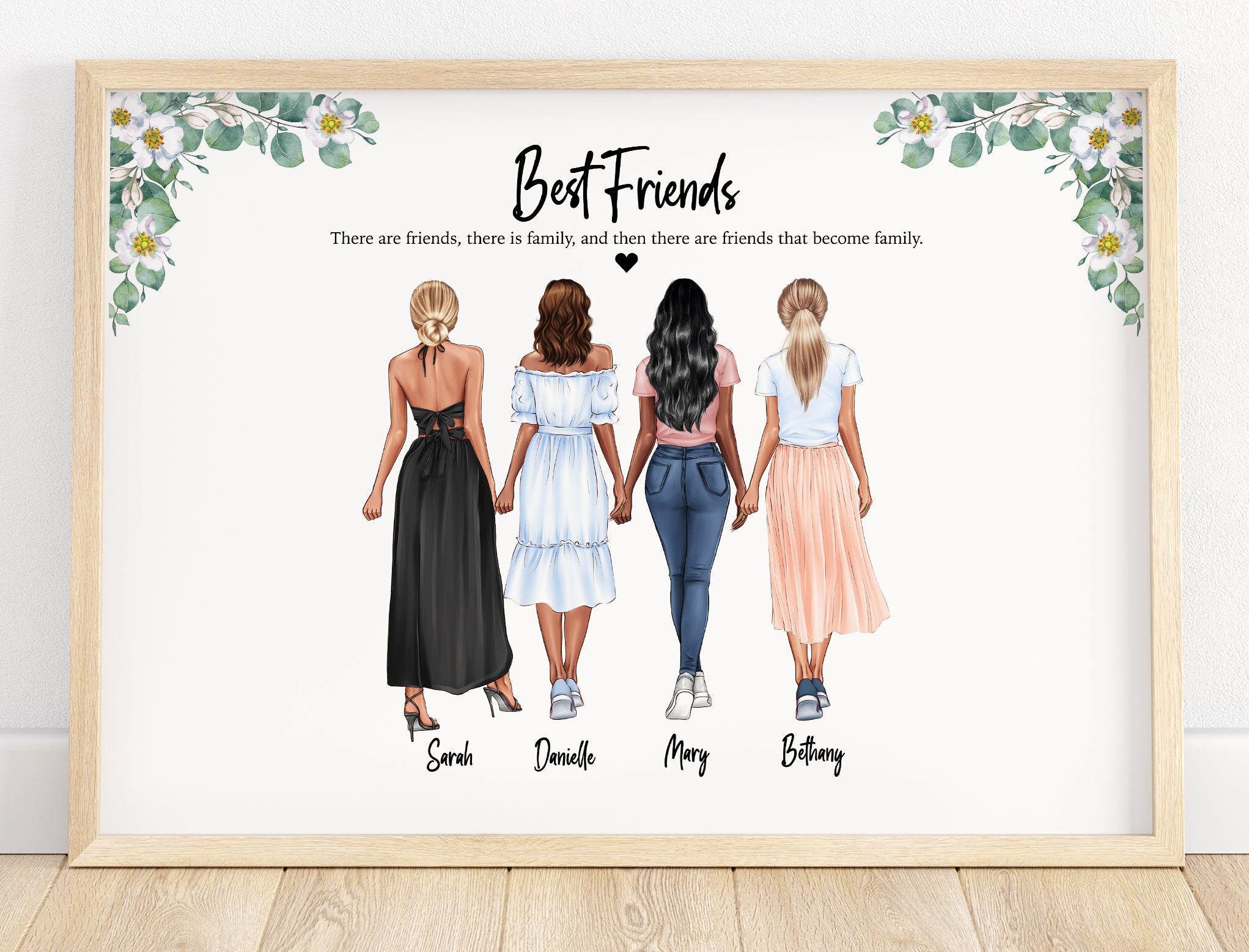 Best Friend Print for Group of Friends