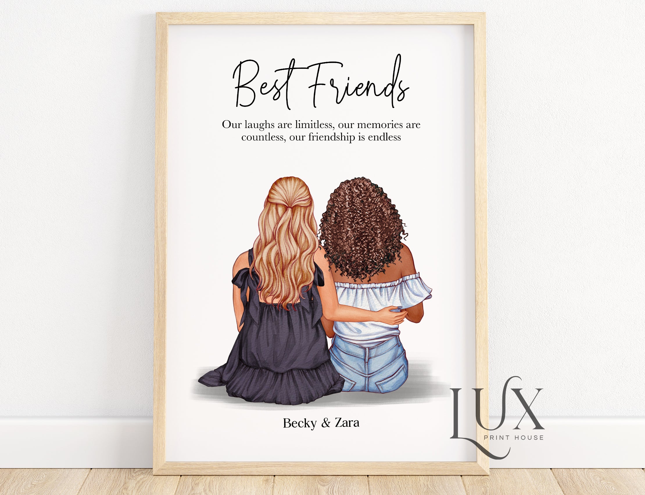 Best Friend Print For Birthday